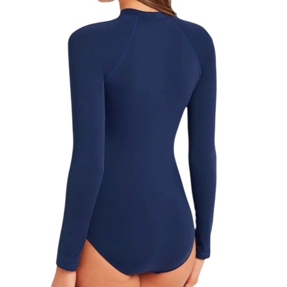 NEW! SEA LEVEL Navy Eco Essentials Long Sleeve
Sunsuit /swimsuit/boardsuit - Picture 2 of 10
